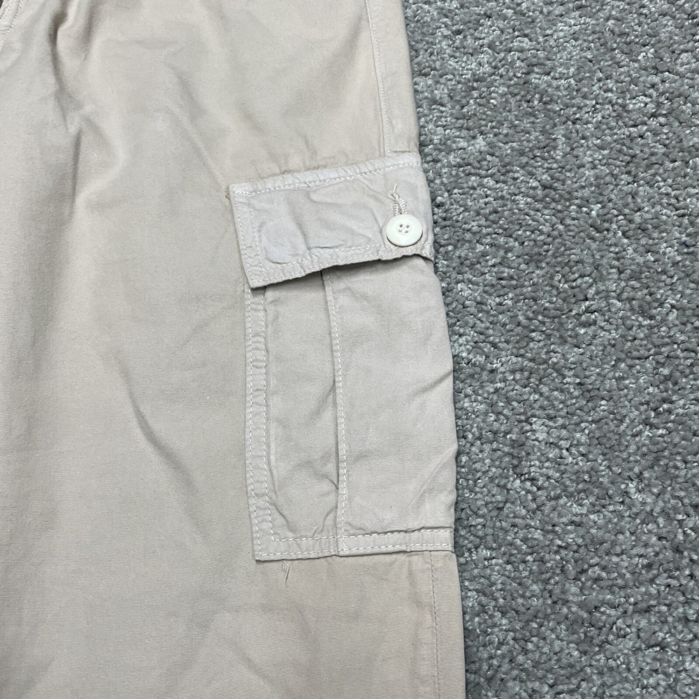 Etienne Marcel Pants Cargo Beige 28X27 Trousers EM31025 Straight‎ USA made EUC - Picture 3 of 13